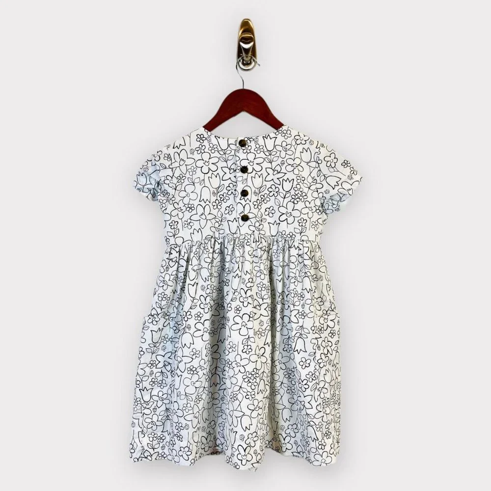 Hanna Andersson Spring Floral Woven Dress - Picture 4 of 4